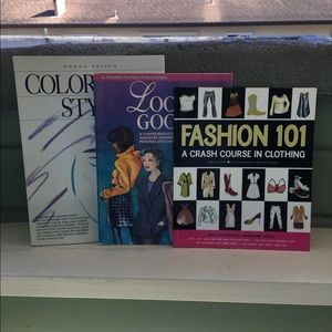 Vintage Fashion Textbooks- Set of 3